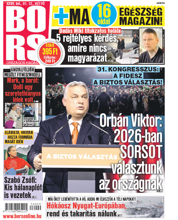 Lapszám: 2026. 01. 12.