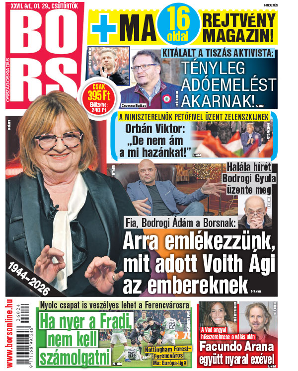 Lapszám: 2026. 01. 29.