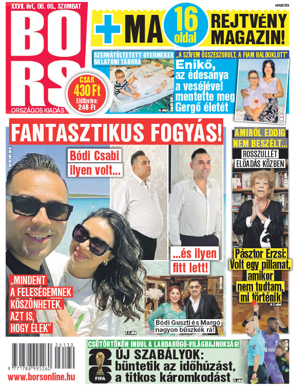 Lapszám: 2026. 06. 06.